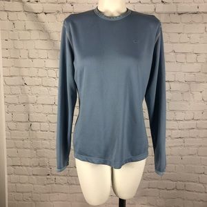 Blue nike shirt